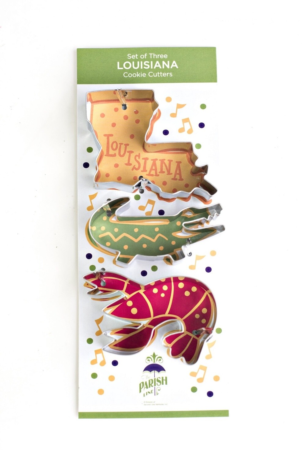 LOUISIANA COOKIE CUTTER SET
