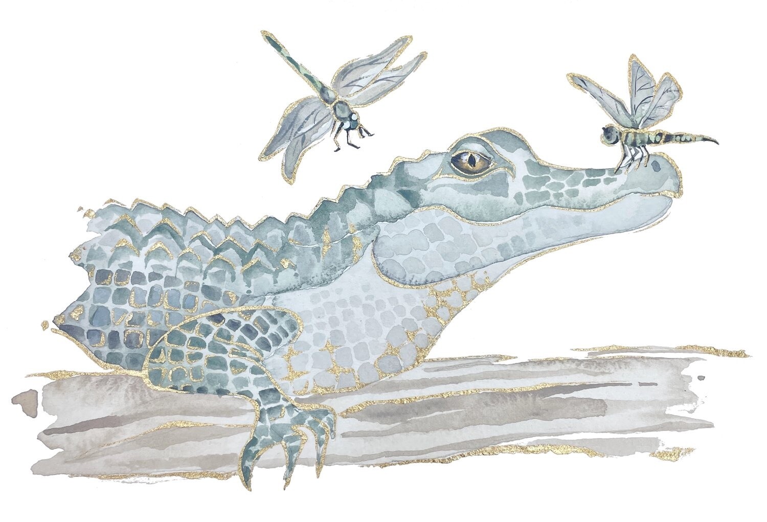&quot;SEE YA LATER, GATOR&quot; 8X10 PRINT