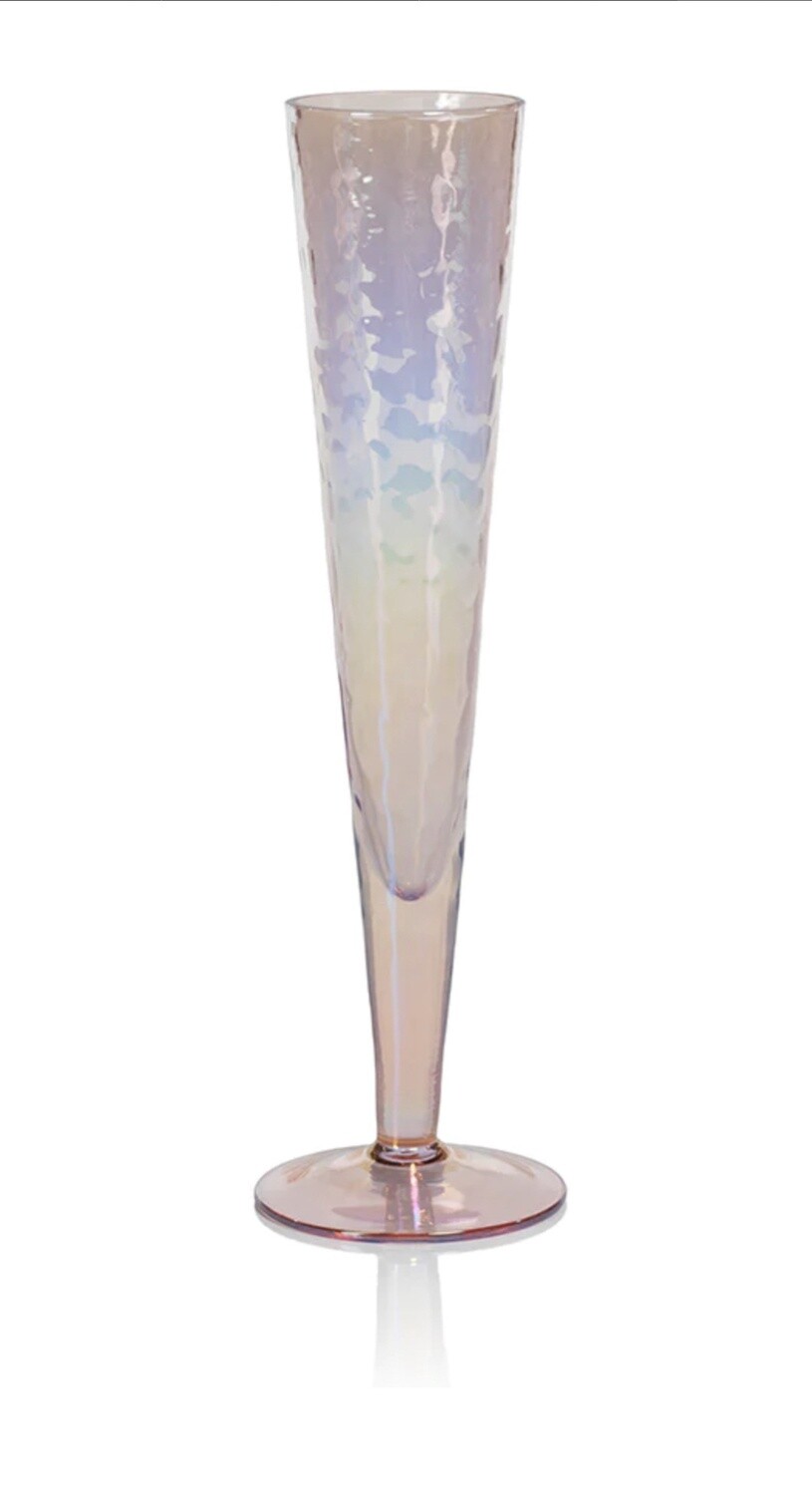 APERITIVO SLIM CHAMPAGNE FLUTE- LUSTER PINK
