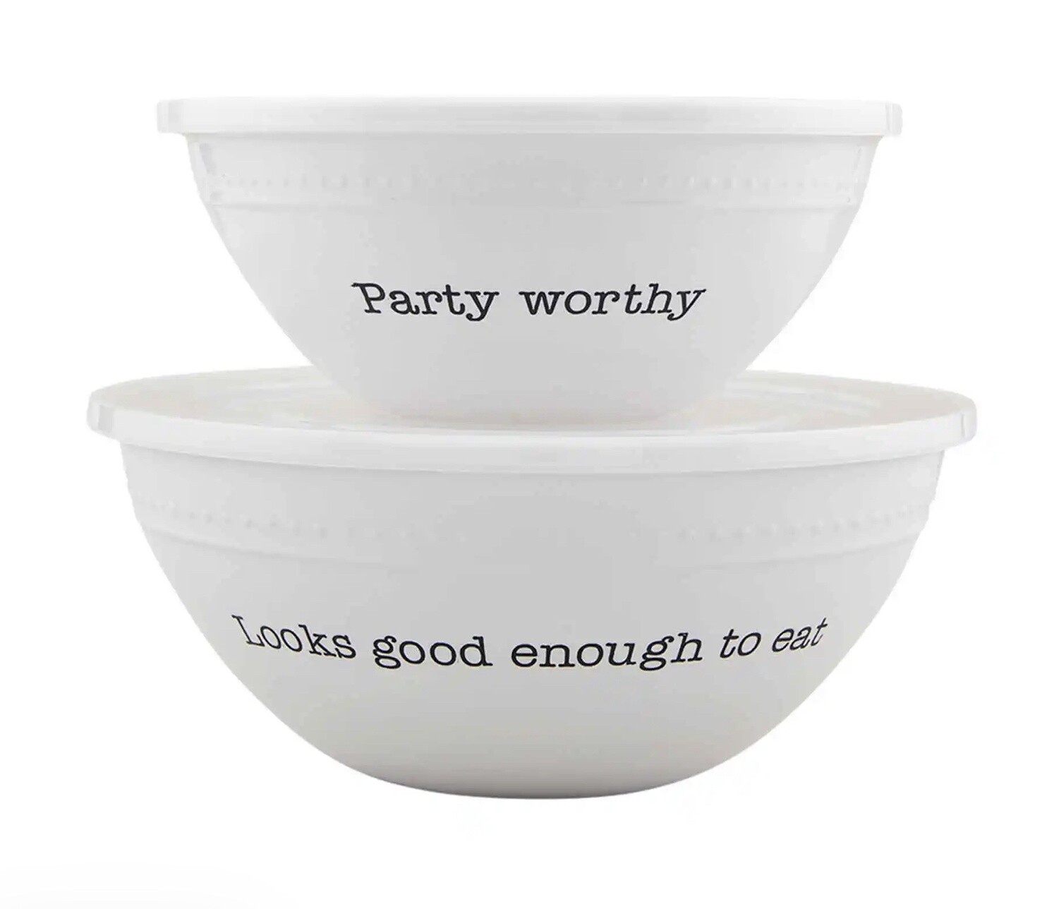 OUTDOOR SERVING BOWL SET