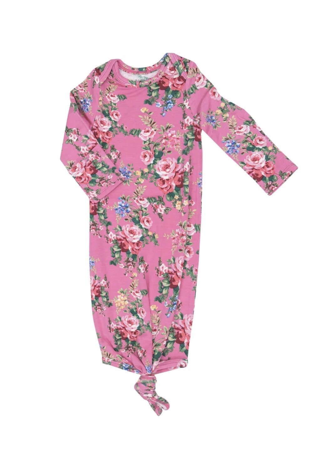 DREAM COTTAGE FLORAL KNOTTED GOWN