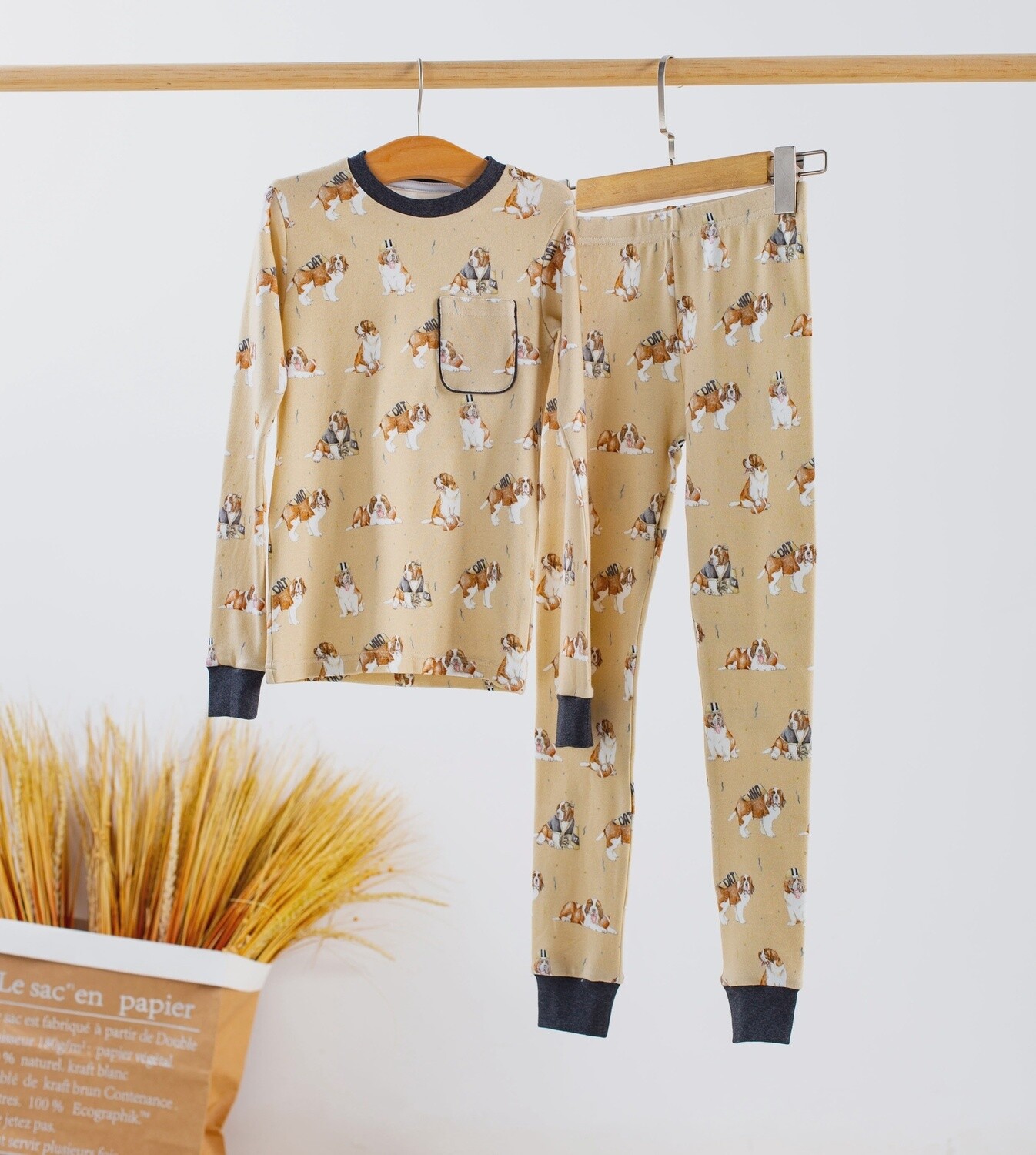 SAINTS LOUISIANA’S MVP ORGANIC COTTON PAJAMA SET