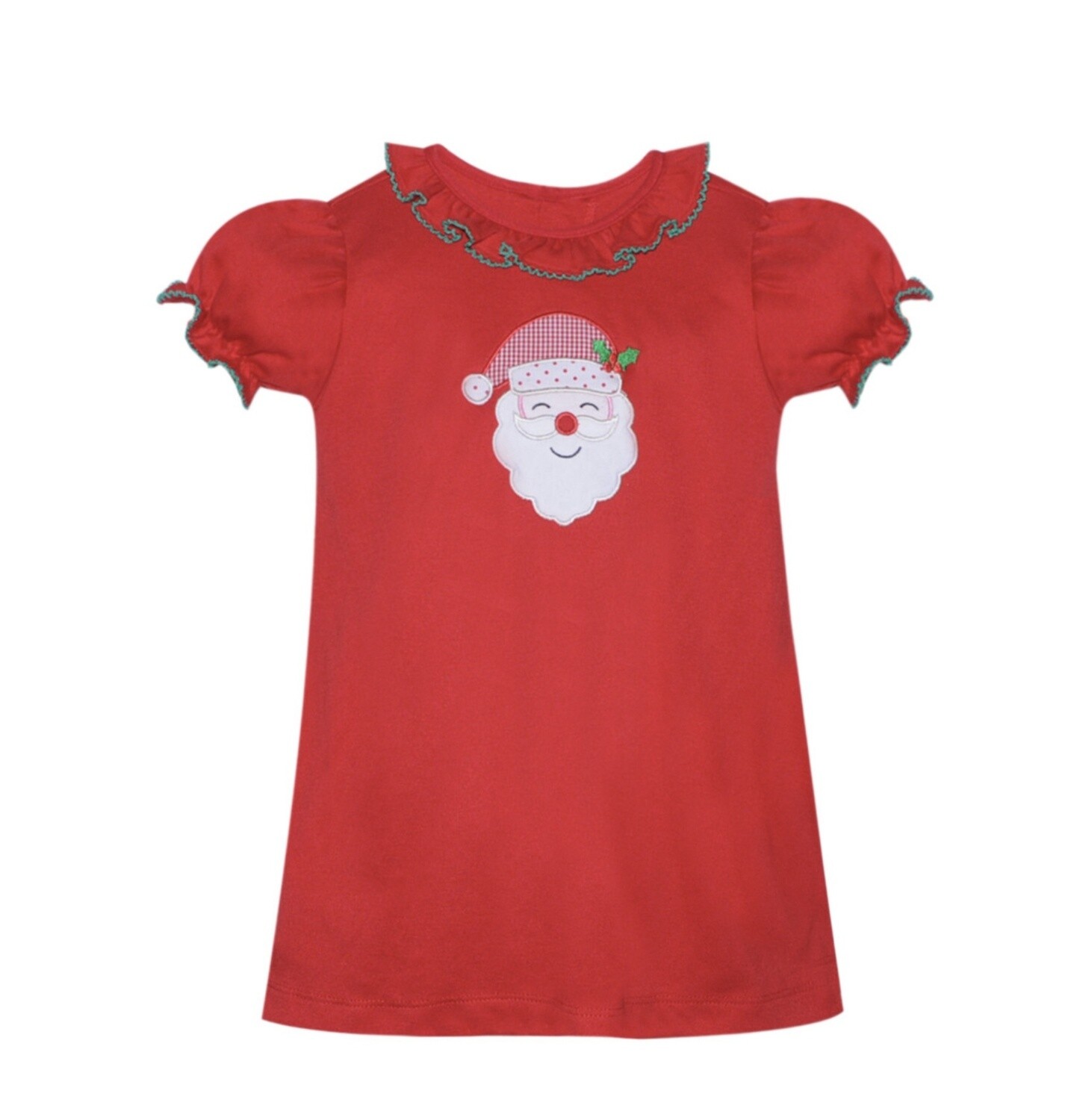 AVA ROSE RED SANTA DRESS