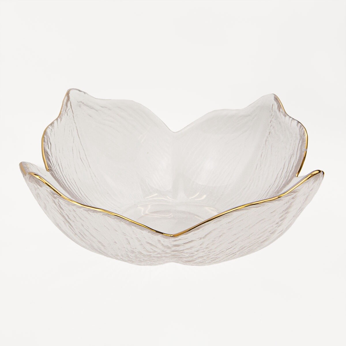 MAGNOLIA GLASS BOWL