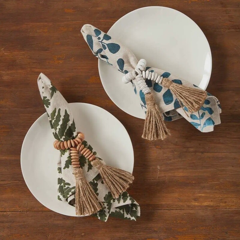 BEADED TASSEL NAPKIN RING