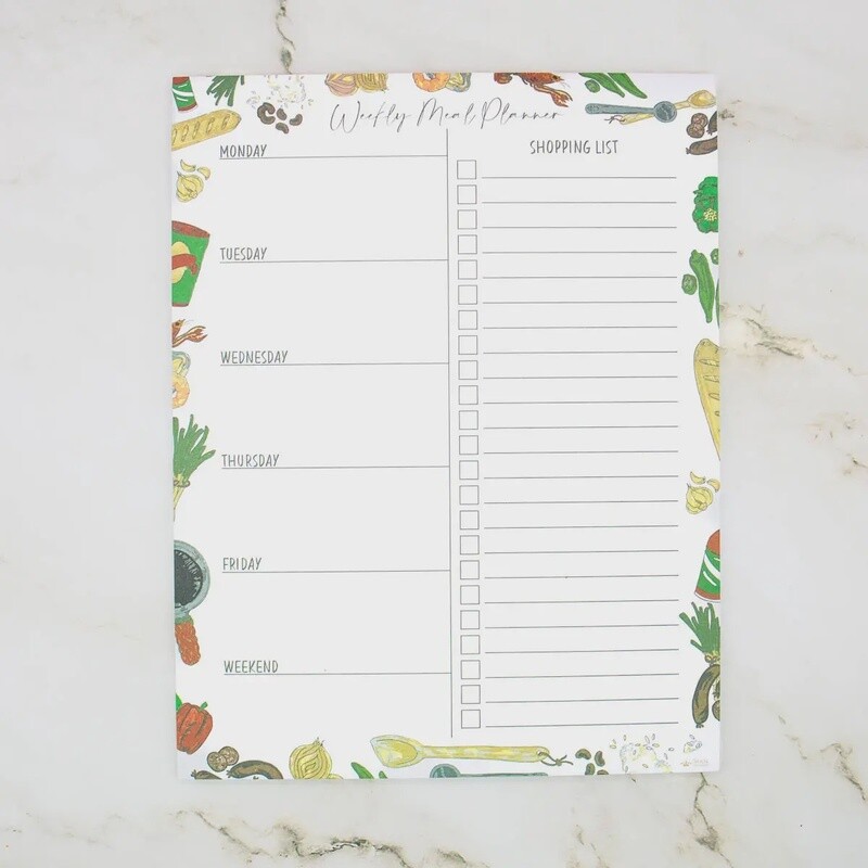 KITCHEN FLAVORS WEEKLY MEAL PLANNER