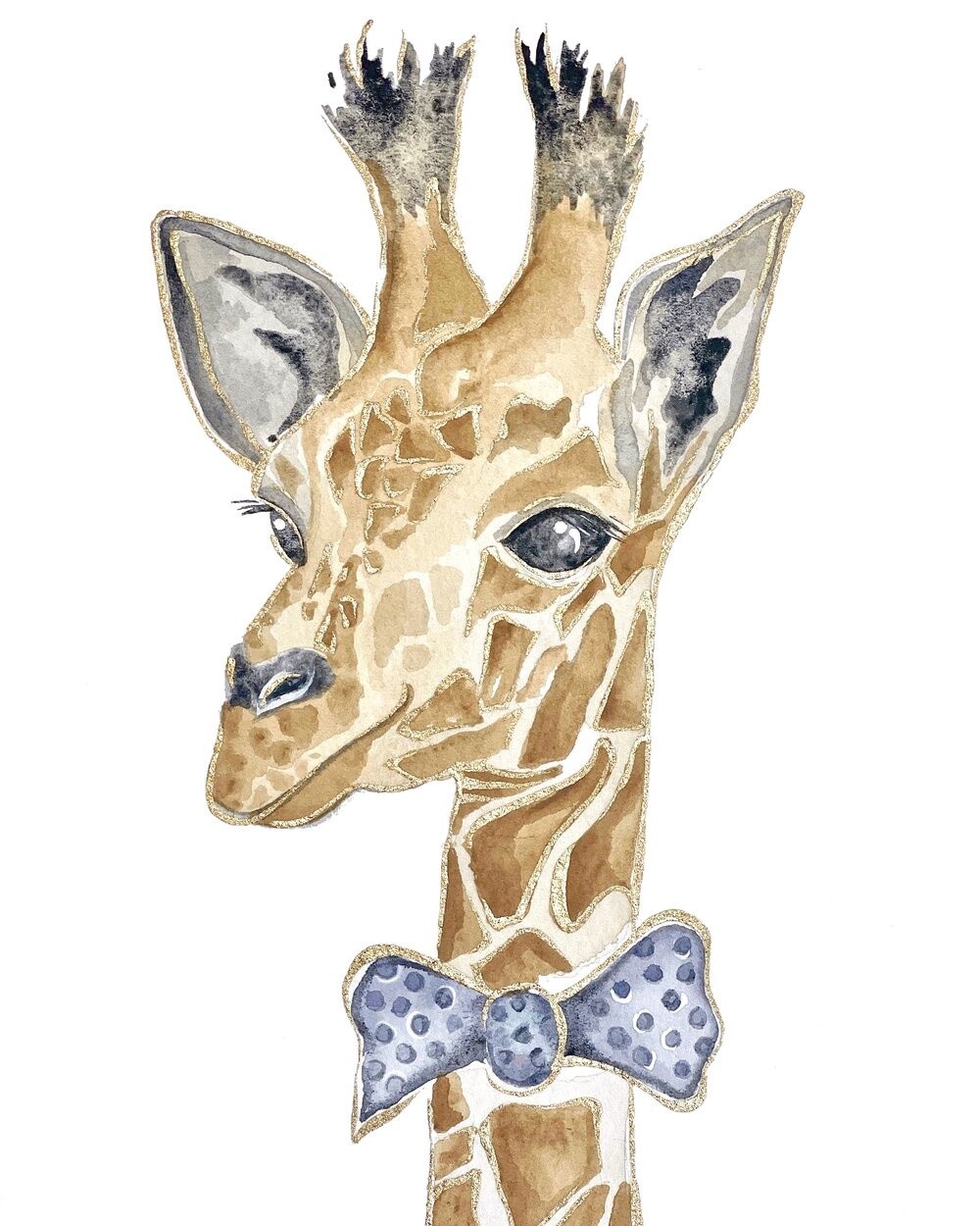 &quot;GERRY THE GIRAFFE&quot; 8X10 PRINT
