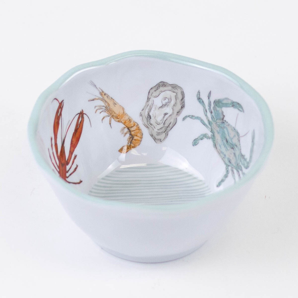 SEAFOOD MELAMINE DIP BOWL