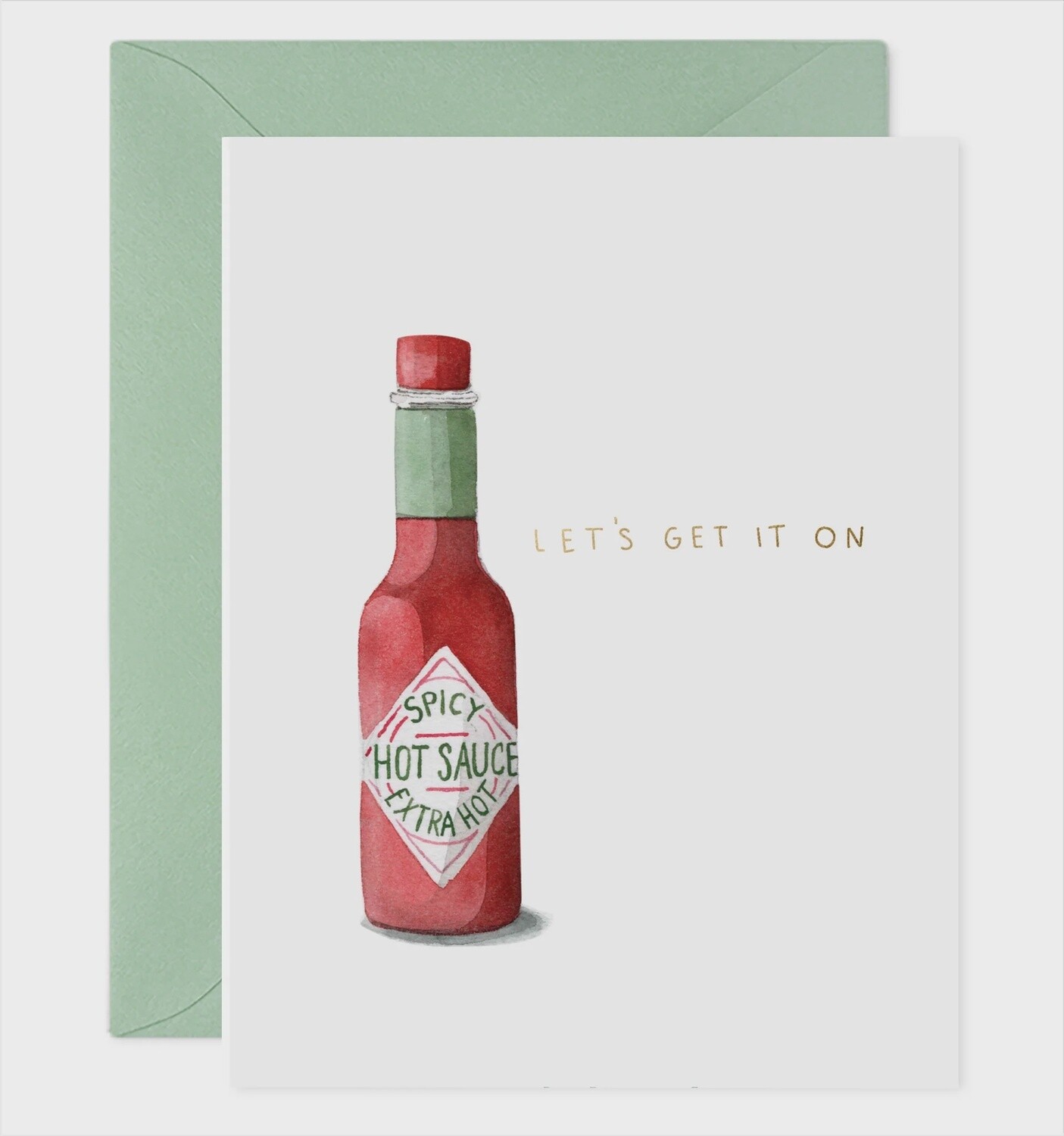 HOT SAUCE CARD
