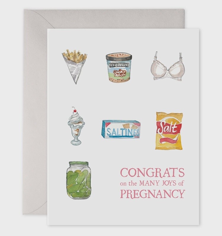 PREGGIE SNACKS CARD