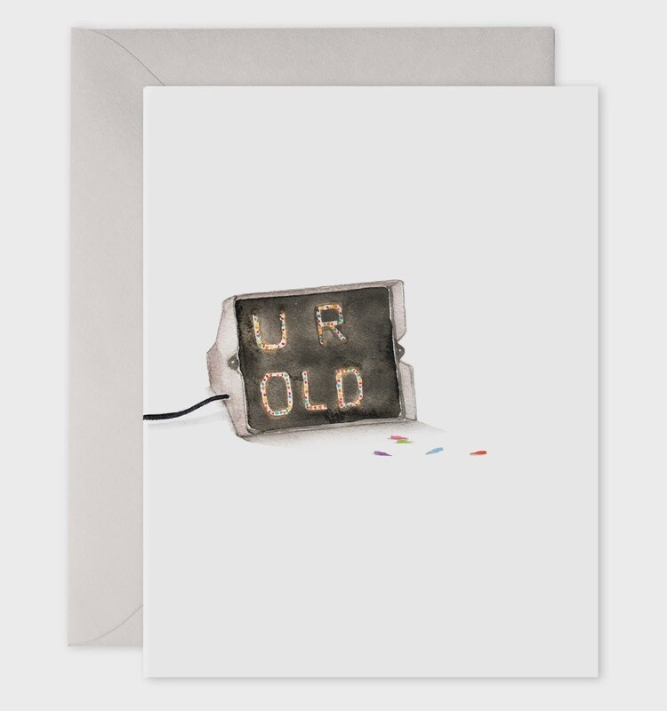 LITE BRITE CARD