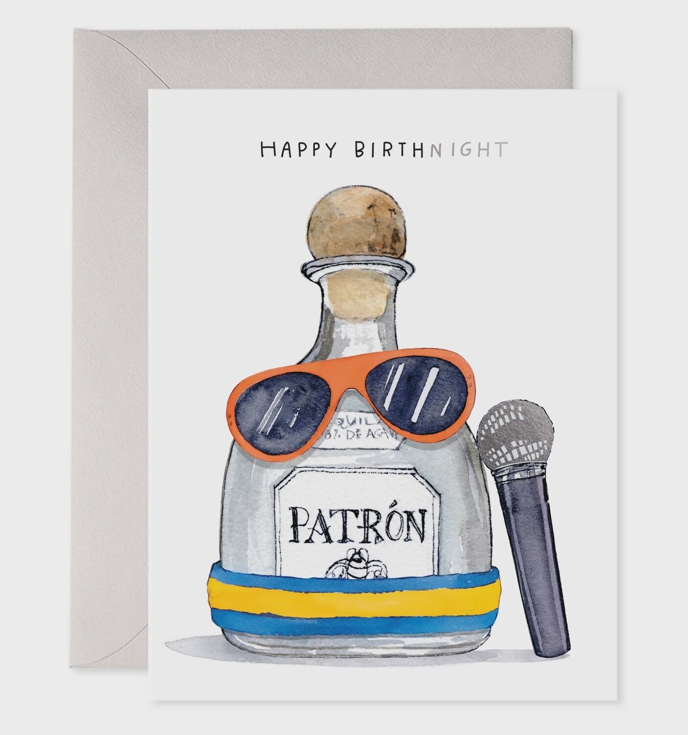 TEQUILA BIRTHDAY CARD