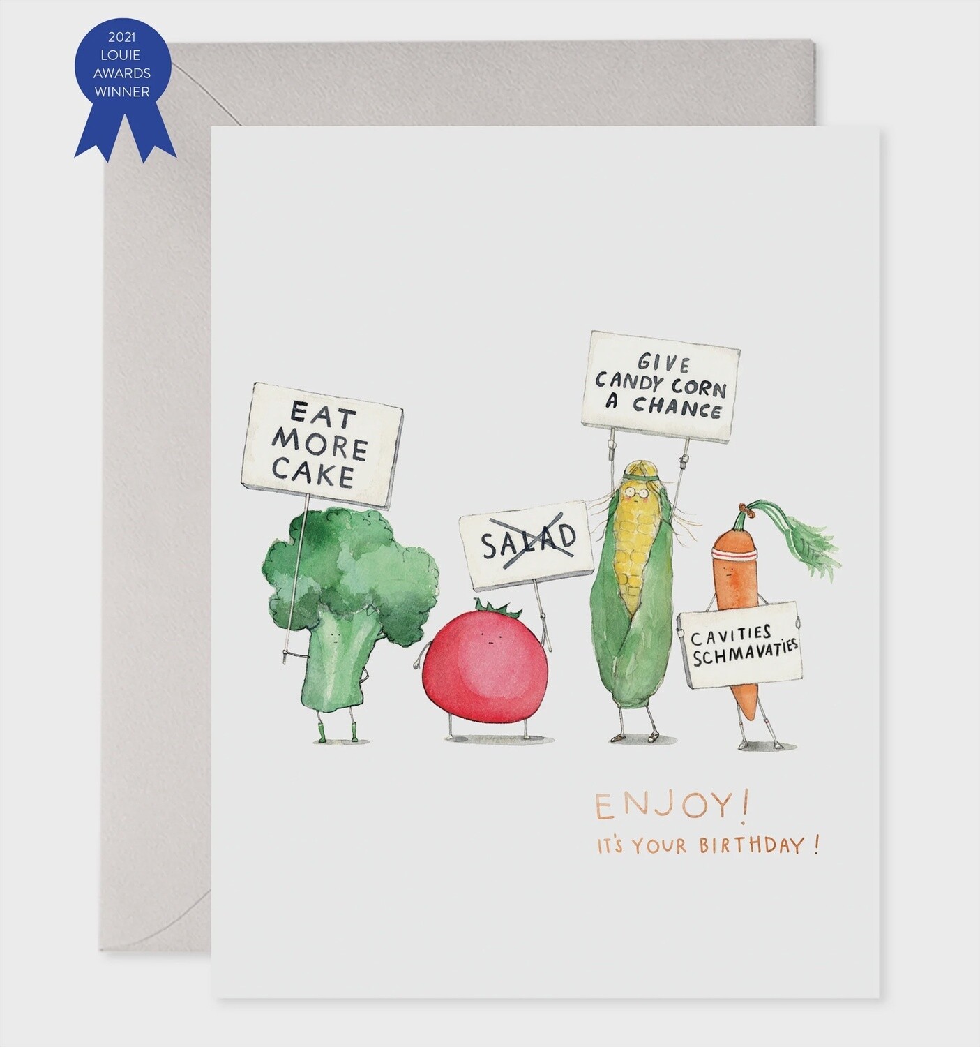 VEGGIE STRIKE CARD