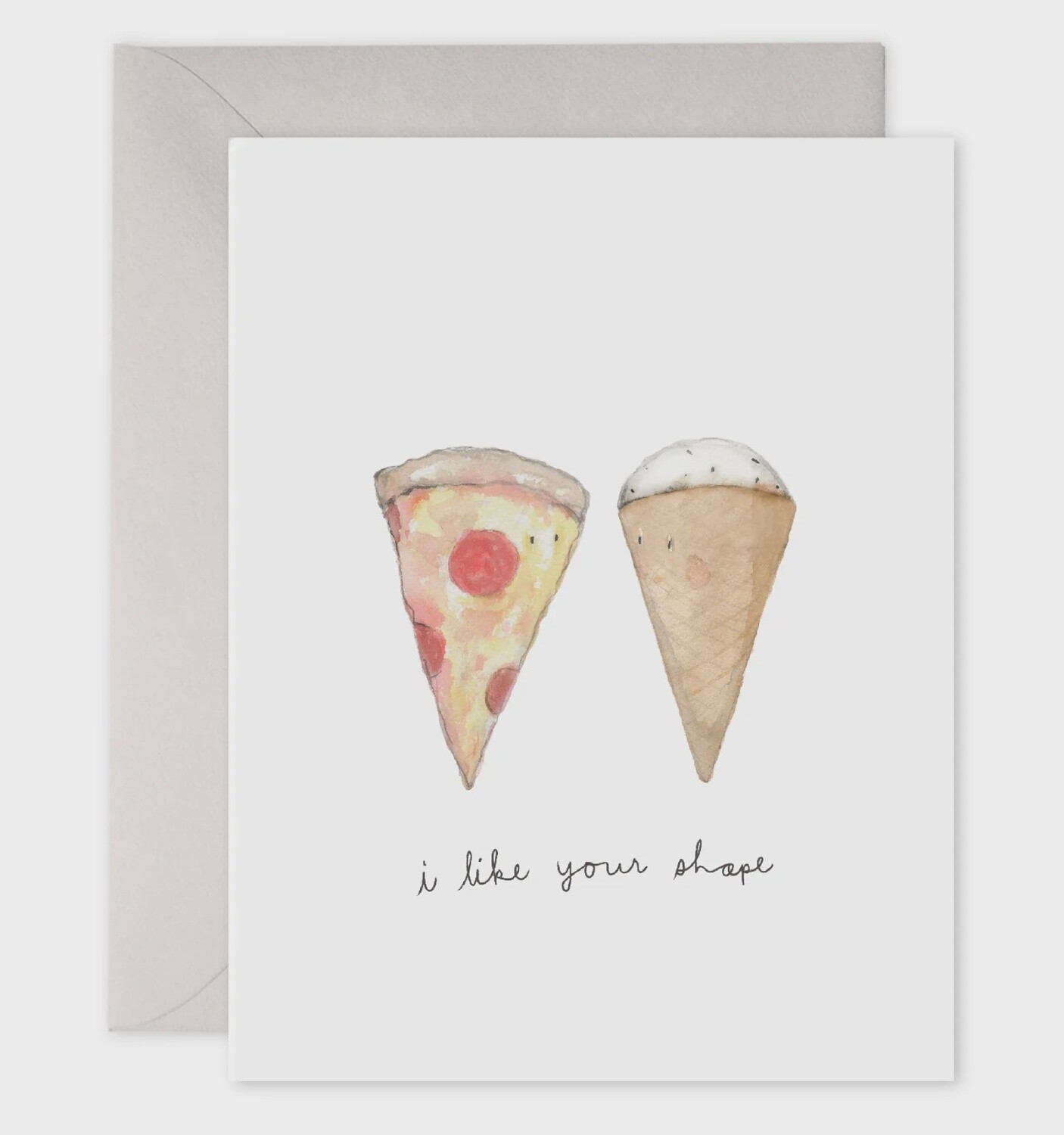 I LIKE YOUR SHAPE CARD
