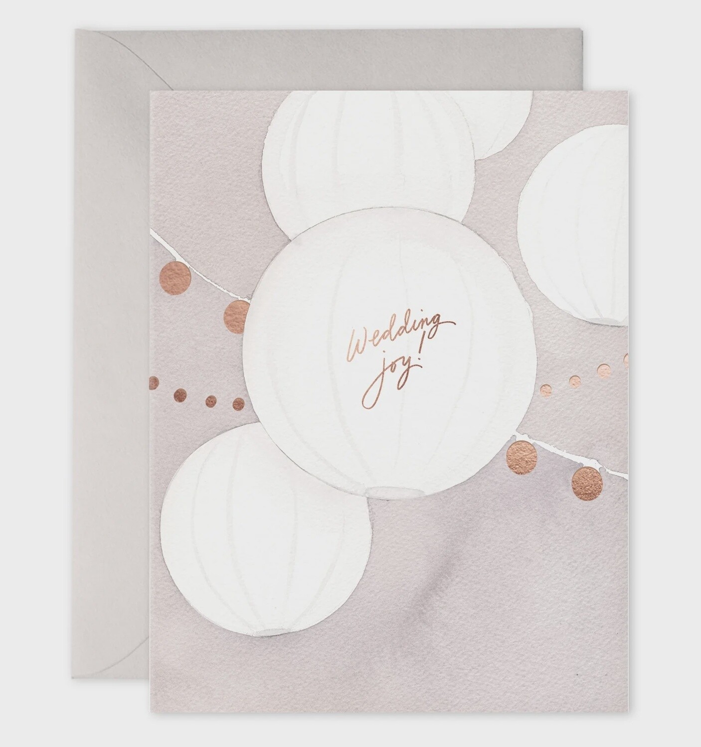 WEDDING LANTERNS CARD