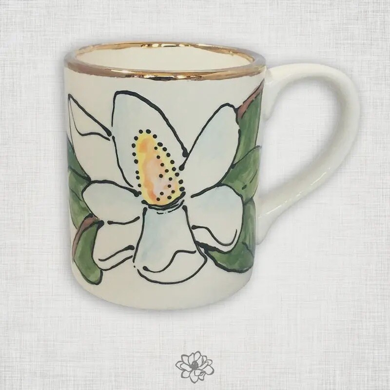 MAGNOLIA CERAMIC MUG