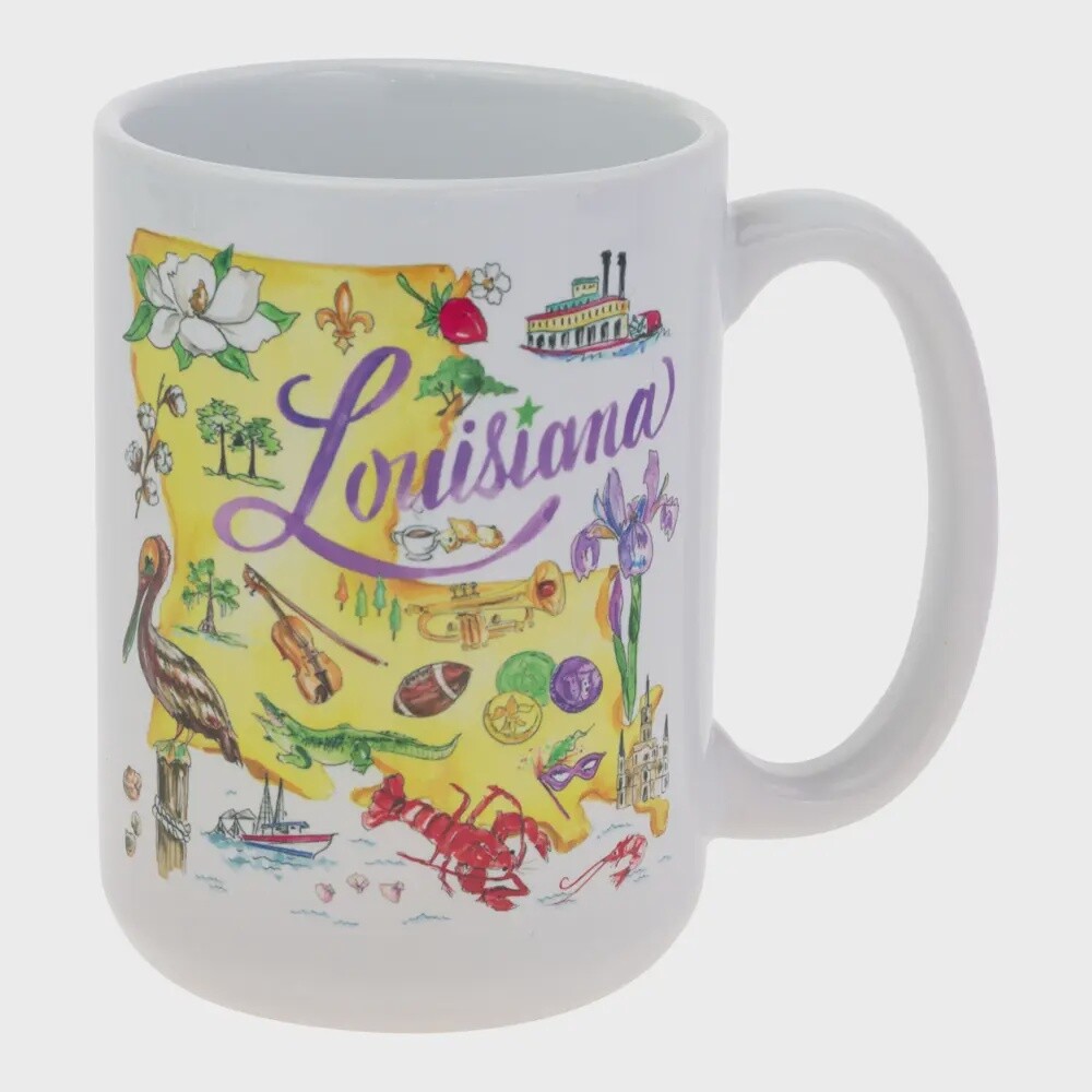 LOUISIANA STATE MUG