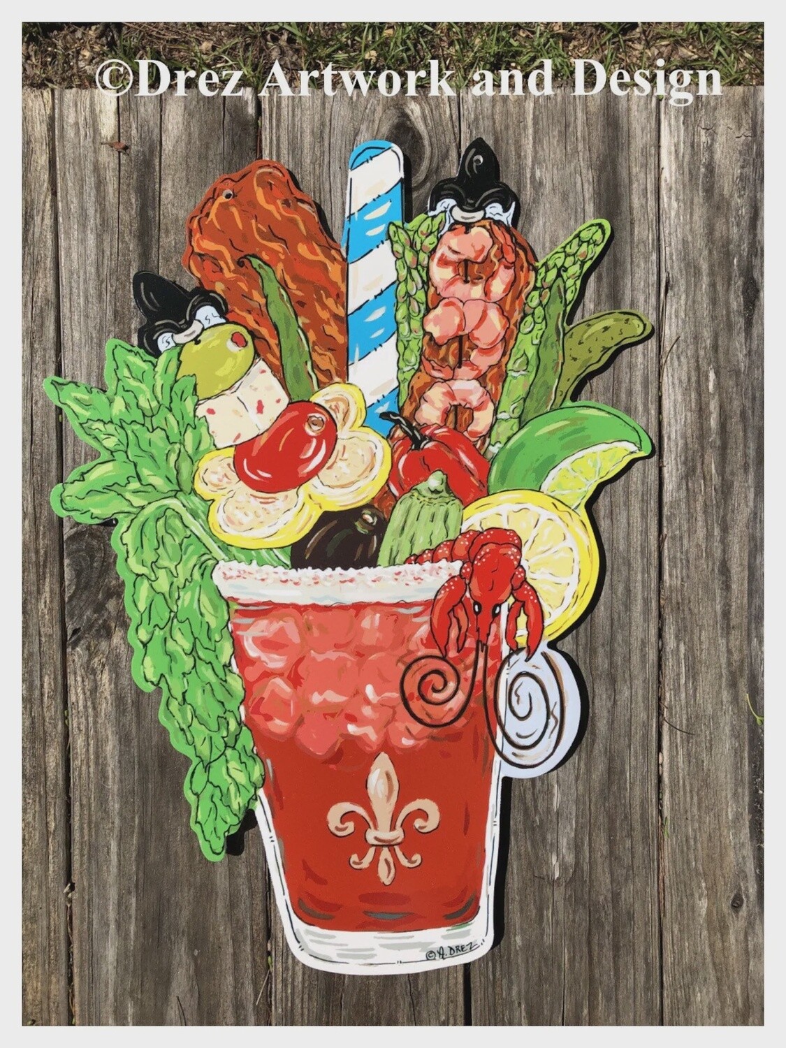 BLOODY MARY DOOR HANGER