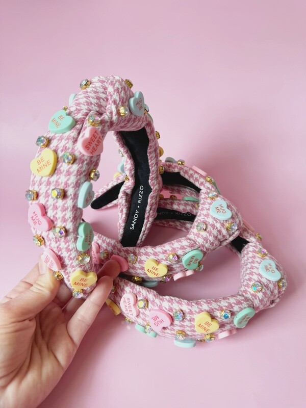 CONVERSATION HEART HEADBAND