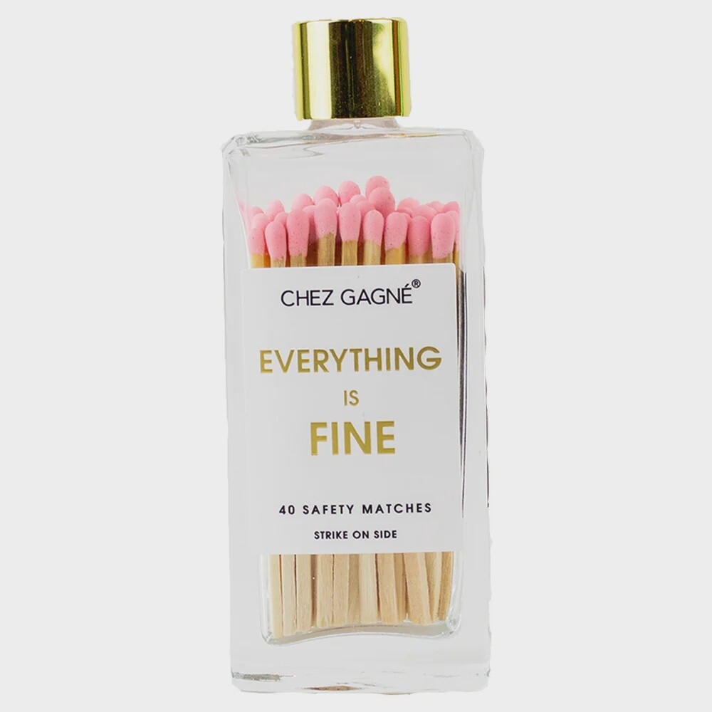 EVERYTHING IS FINE PINK MATCHES