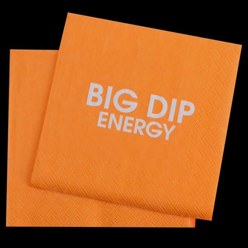 BIG DIP ENERGY COCKTAIL NAPKINS