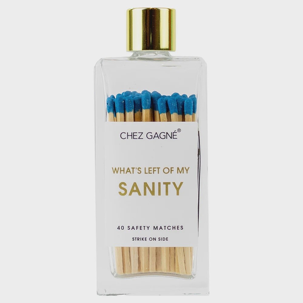 LEFT OF MY SANITY BLUE MATCHES