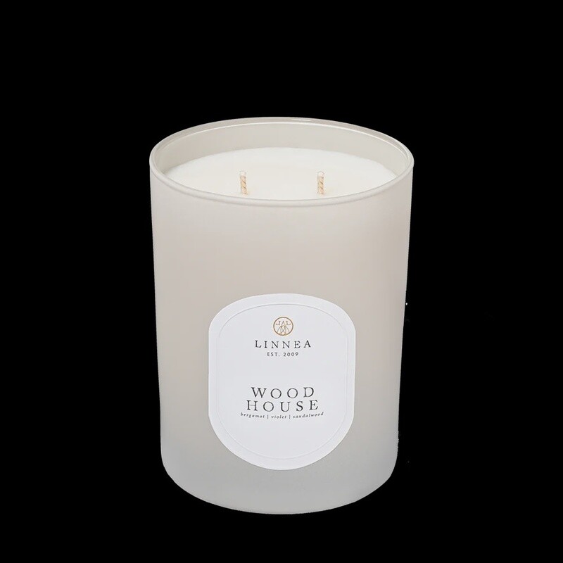 WOOD HOUSE 2-WICK CANDLE
