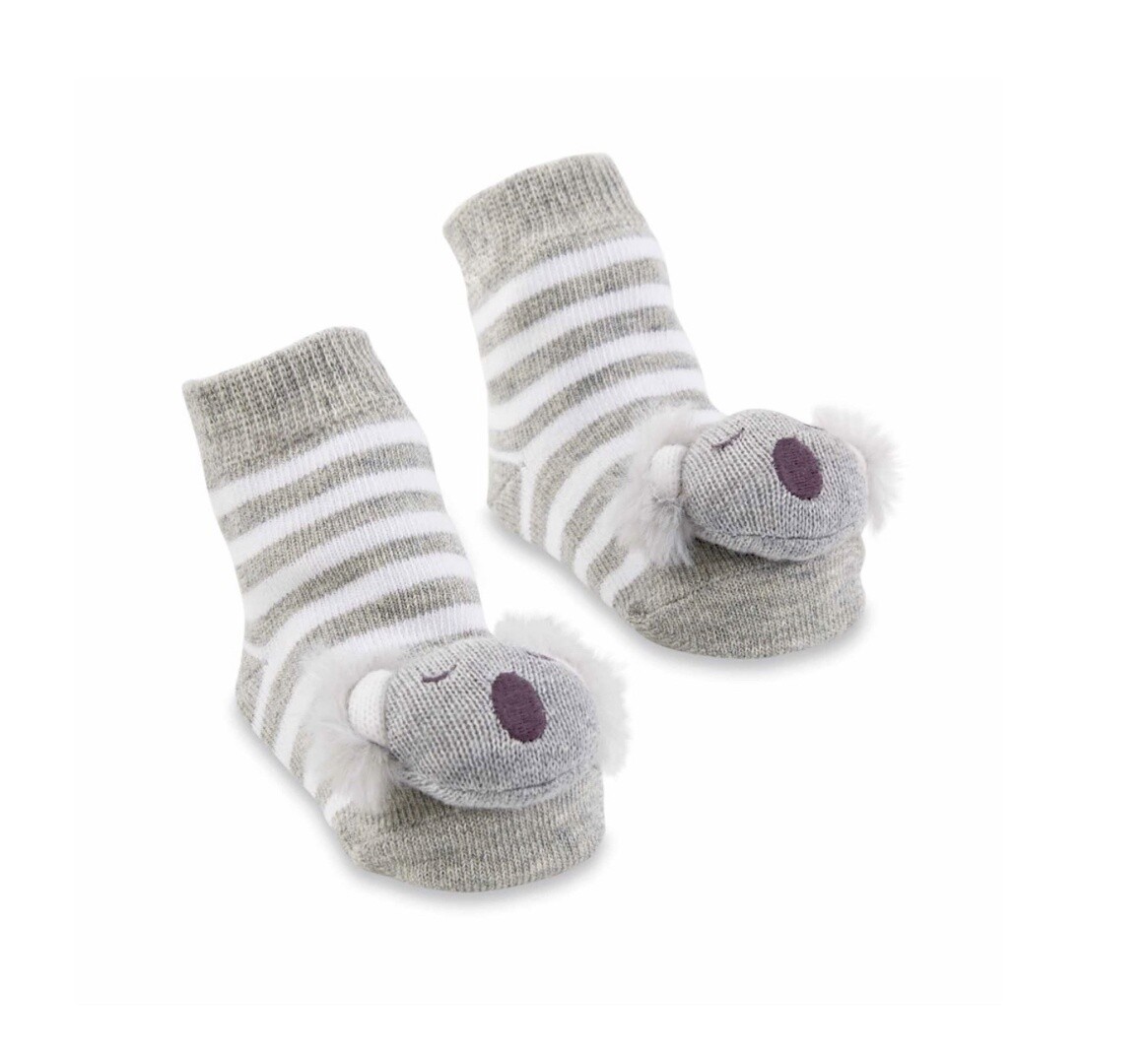 KOALA RATTLE TOE SOCKS