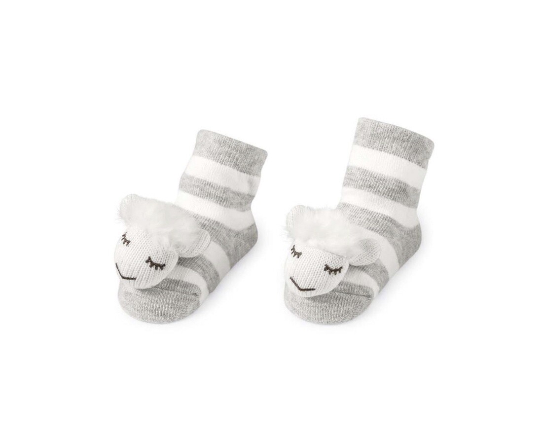 SHEEP RATTLE TOE SOCKS