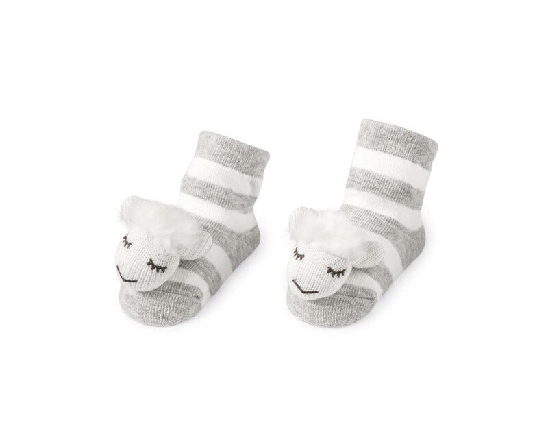 SHEEP RATTLE TOE SOCKS