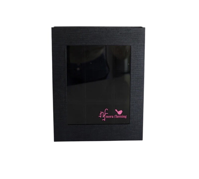 9 PIECE BLACK KEEPSAKE BOX