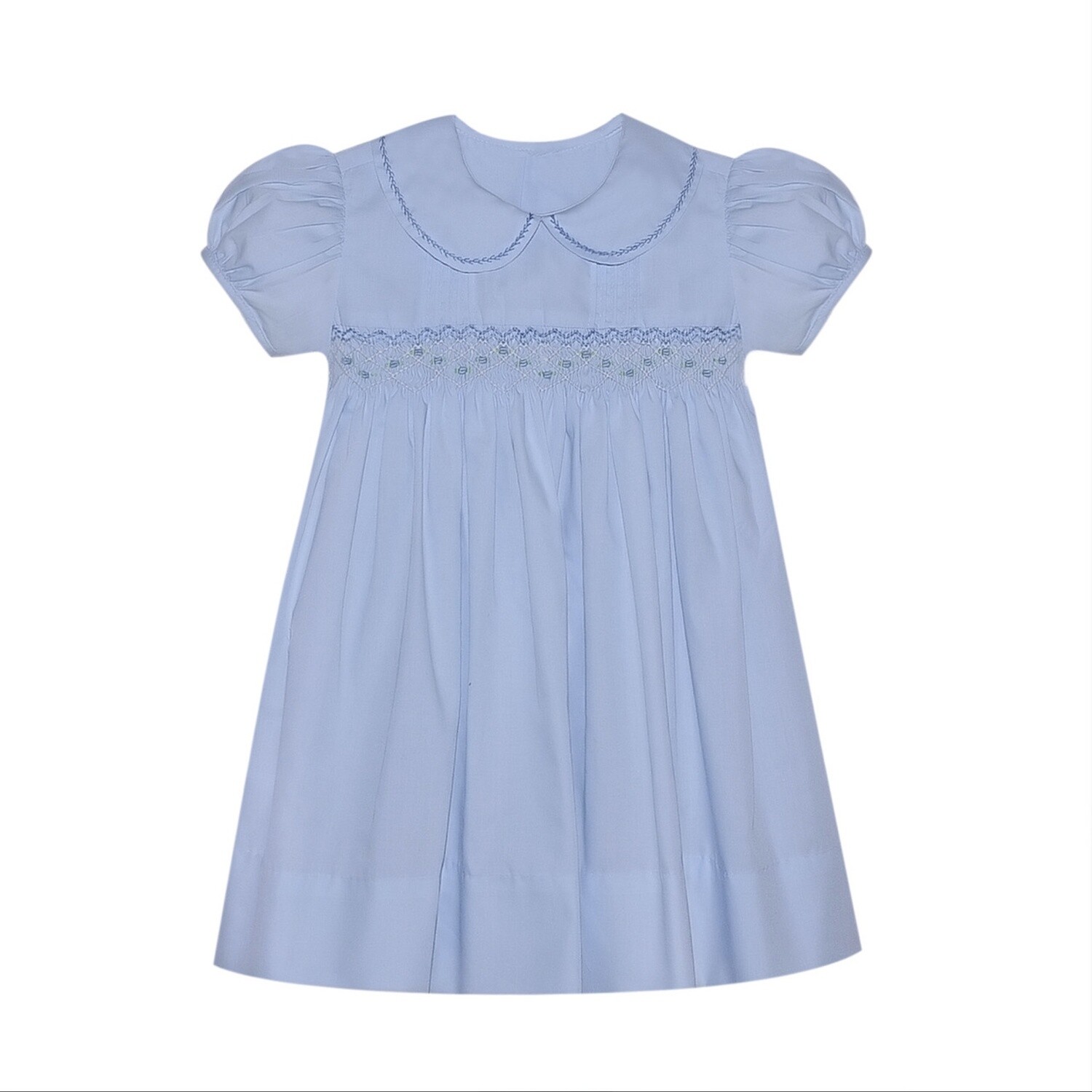 FINLEY DRESS BLUE BUDS