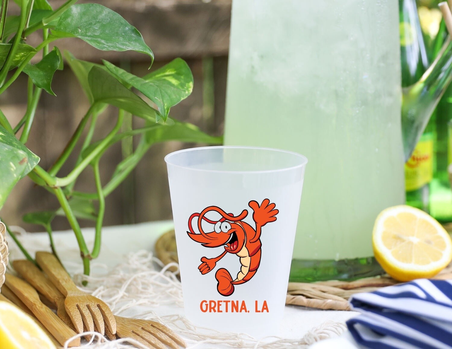GRETNA SHRIMP TO-GO CUPS
