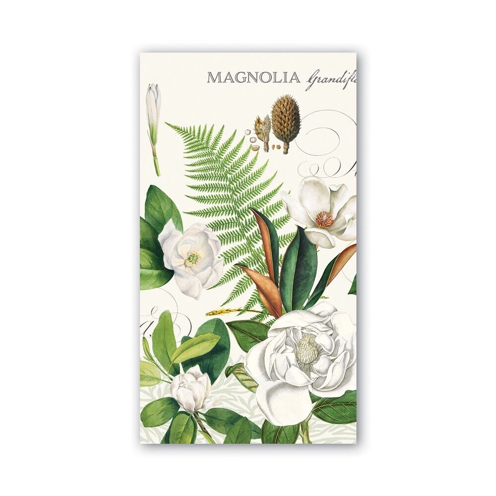 MDW HOSTESS NAPKINS, DESIGN: MAGNOLIA PETALS