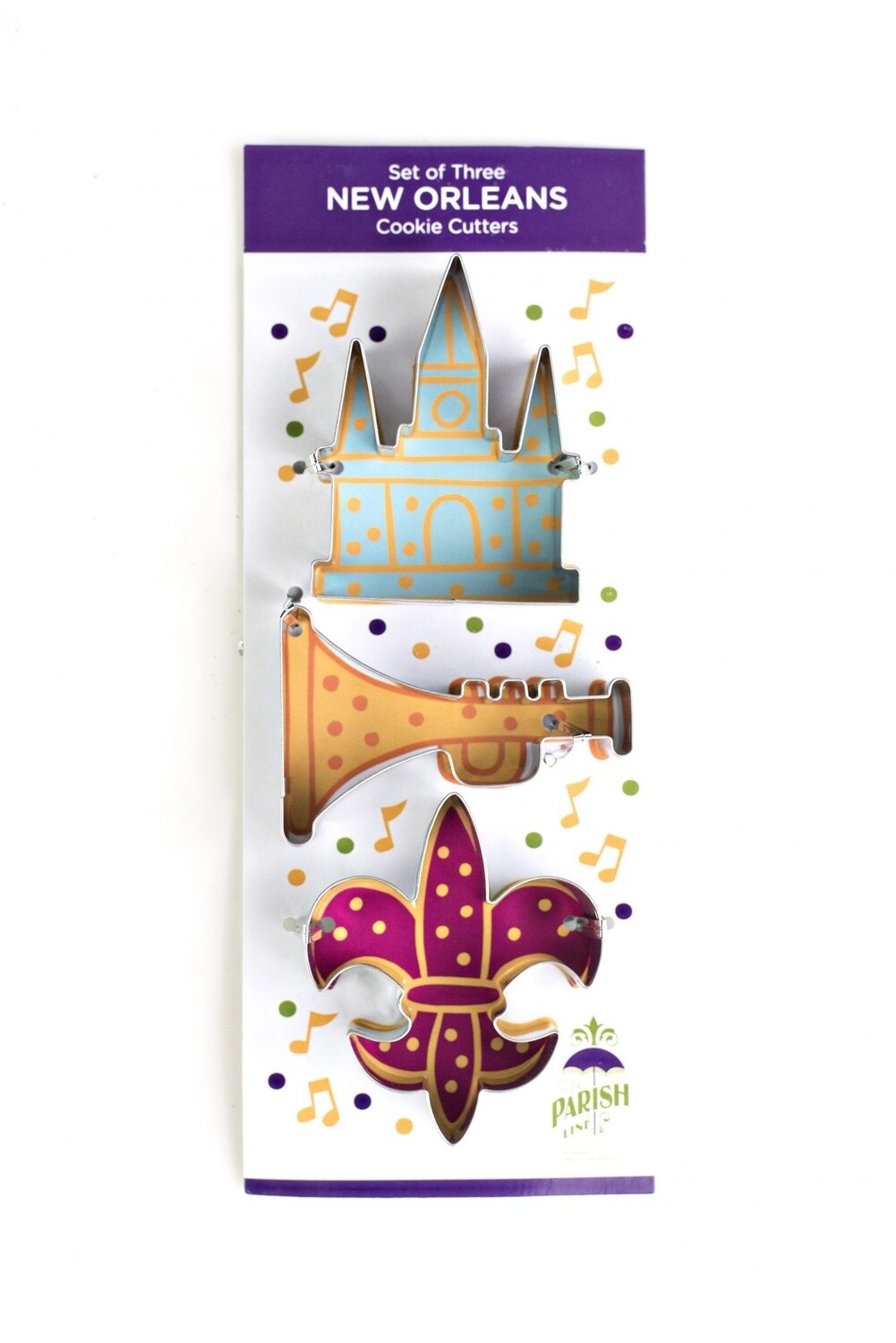 NEW ORLEANS COOKIE CUTTER SET