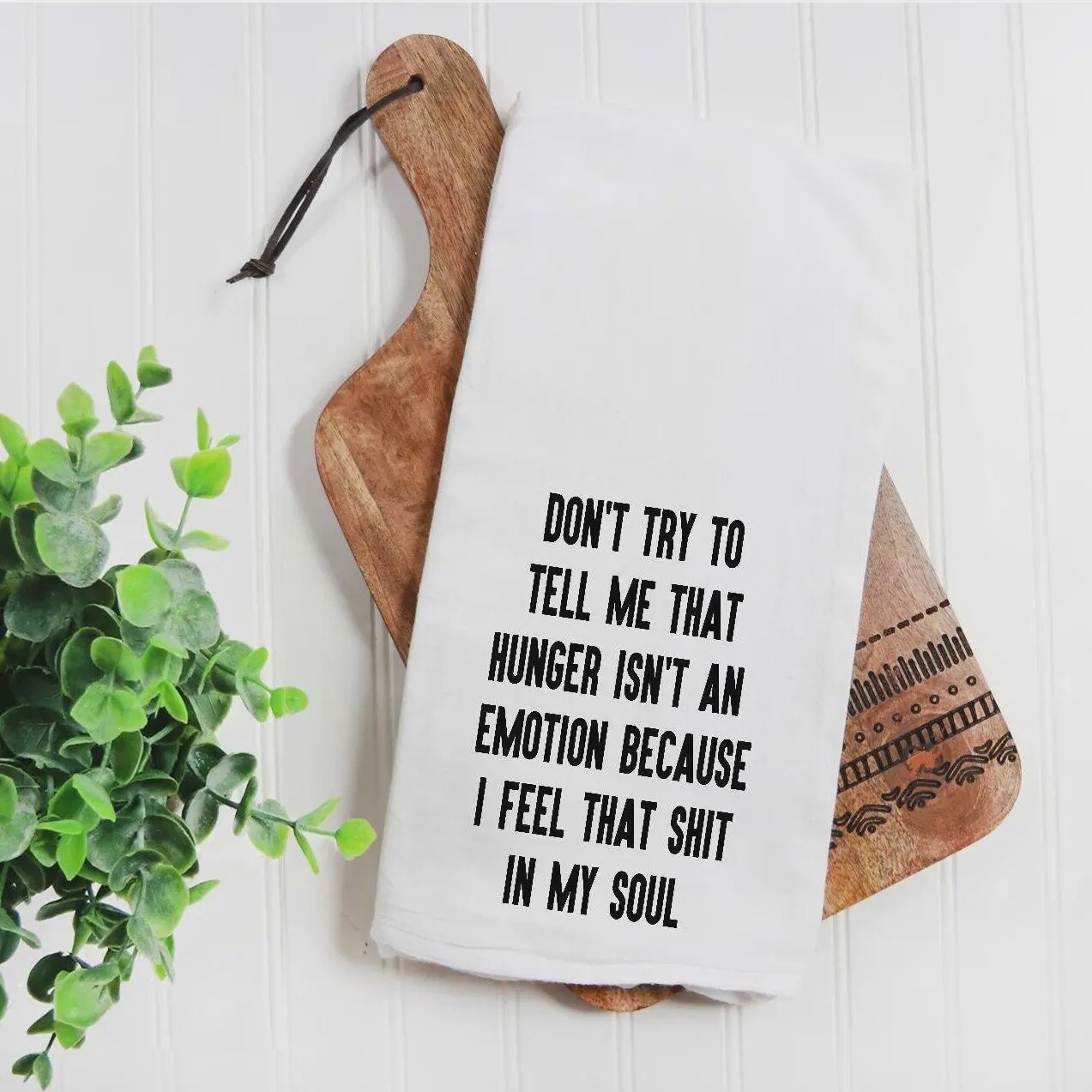 HUNGRY TEA TOWEL