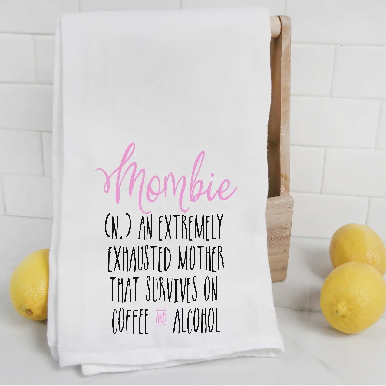 MOMBIE TEA TOWEL