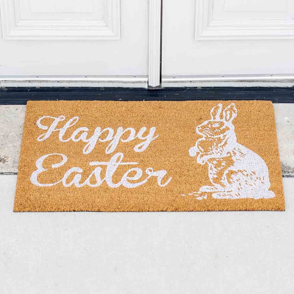 HAPPY EASTER DOORMAT
