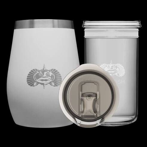 TOADFISH NON-TIPPING 10OZ. WINE TUMBLER