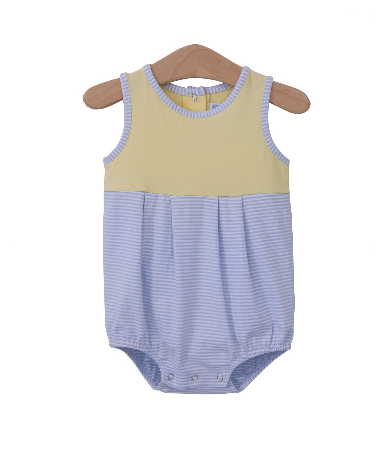 CHARLIE BUBBLE- LIGHT BLUE STRIPE &amp; YELLOW