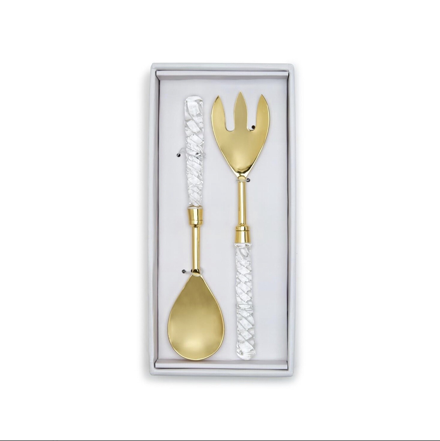 CRYSTAL CLEAR SET OF 2 SERVERS