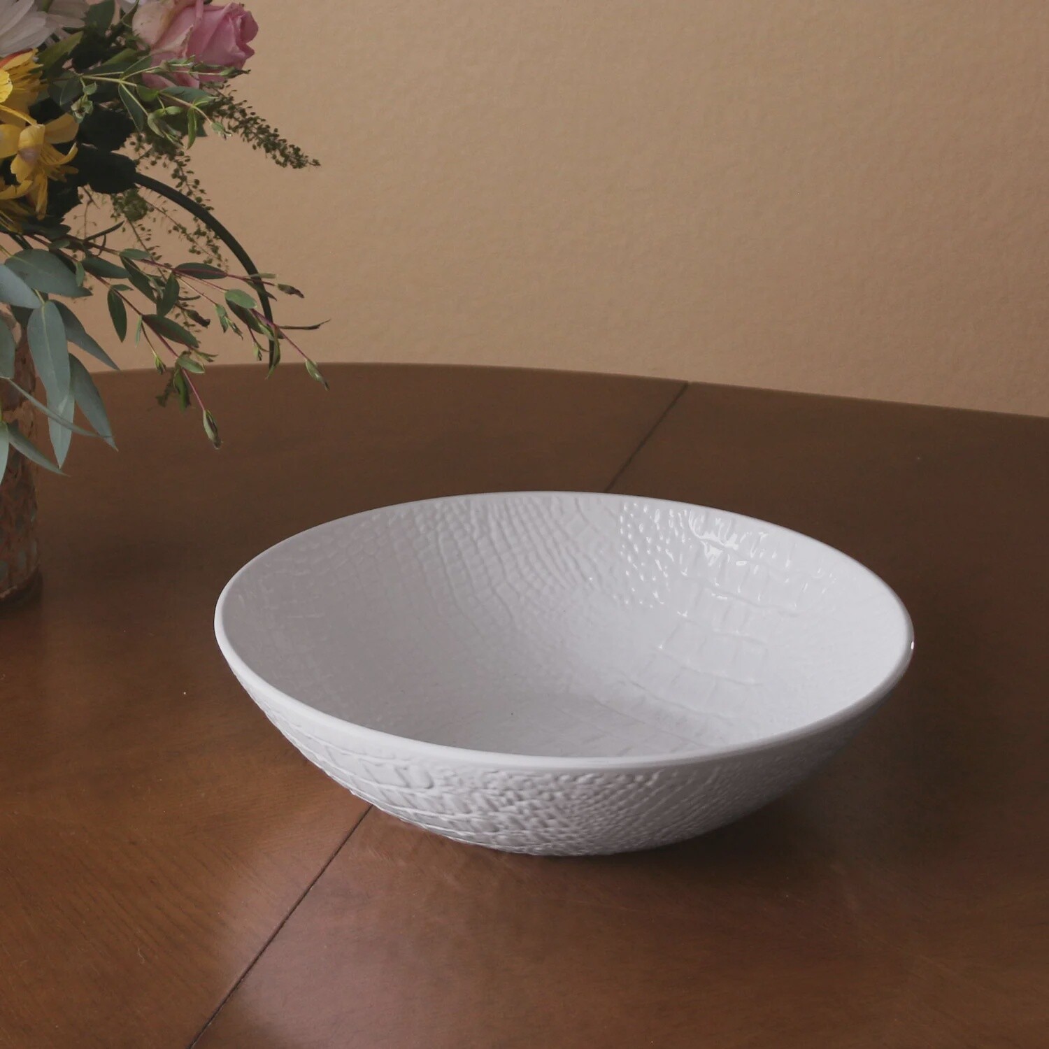 VIDA CROC LARGE BOWL