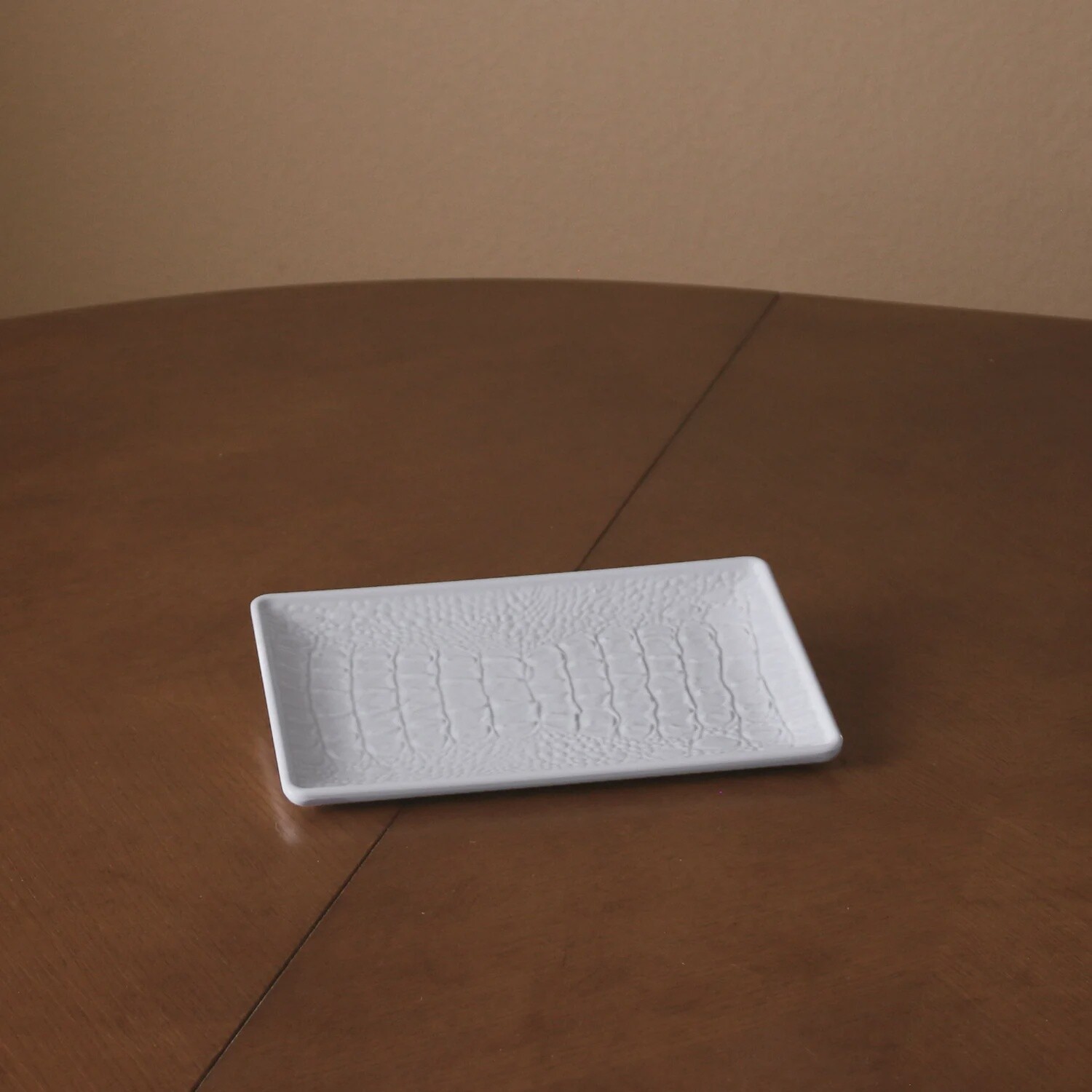 VIDA CROC SMALL RECTANGULAR TRAY