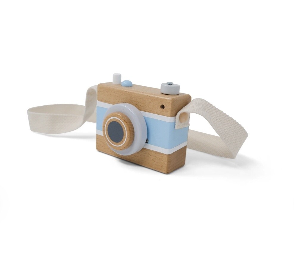 VINTAGE CAMERA MUSIC BOX, Colour: BLUE