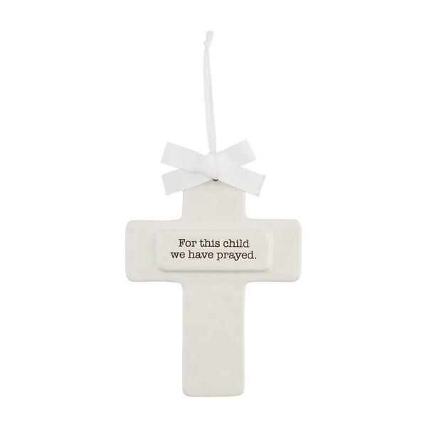 CERAMIC KEEPSAKE CROSS