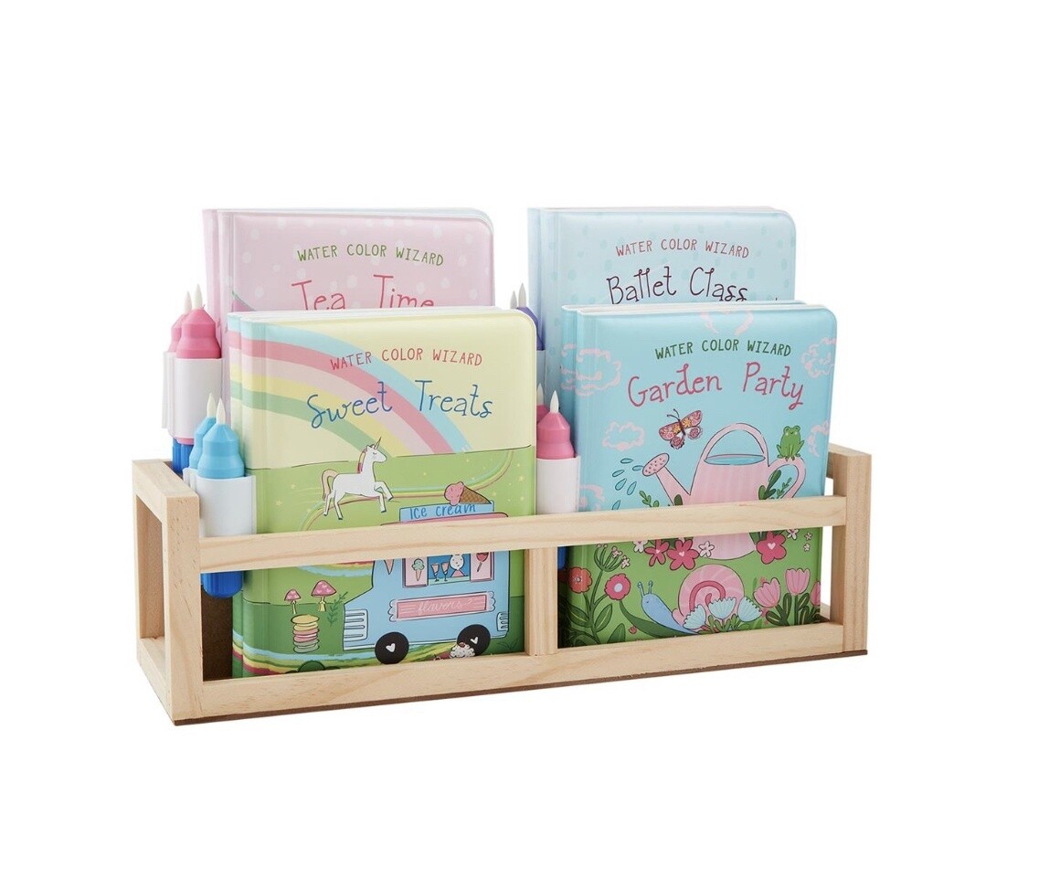 GIRL WATER COLORING BOOK