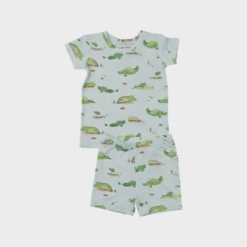 ALLIGATORS SHORT LOUNGE WEAR SET