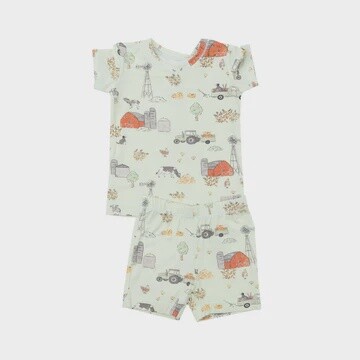 HAY FARMER SHORT LOUNGE WEAR SET