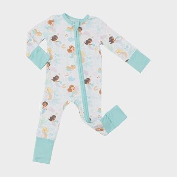 MAGICAL MERMAIDS 2-WAY ZIPPER ROMPER