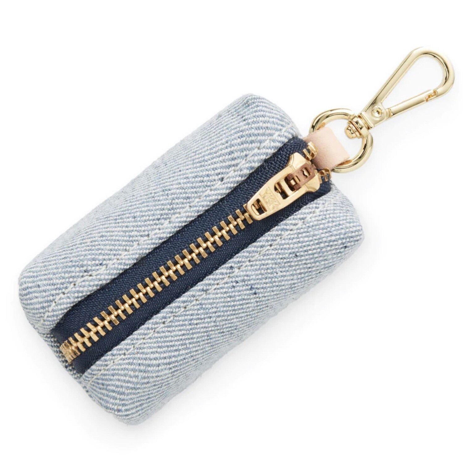 UPCYCLED DENIM WASTE BAG DISPENSER